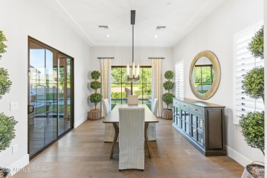 Modern farmhouse charm meets functional luxury in this on Sanctuary Golf Course At WestWorld in Arizona - for sale on GolfHomes.com, golf home, golf lot