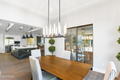 Modern farmhouse charm meets functional luxury in this on Sanctuary Golf Course At WestWorld in Arizona - for sale on GolfHomes.com, golf home, golf lot