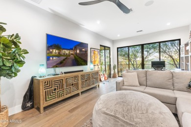 Modern farmhouse charm meets functional luxury in this on Sanctuary Golf Course At WestWorld in Arizona - for sale on GolfHomes.com, golf home, golf lot