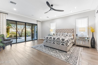 Modern farmhouse charm meets functional luxury in this on Sanctuary Golf Course At WestWorld in Arizona - for sale on GolfHomes.com, golf home, golf lot