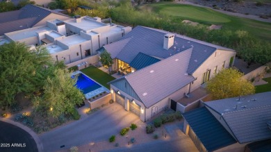 Modern farmhouse charm meets functional luxury in this on Sanctuary Golf Course At WestWorld in Arizona - for sale on GolfHomes.com, golf home, golf lot