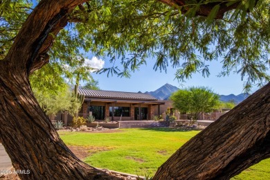Modern farmhouse charm meets functional luxury in this on Sanctuary Golf Course At WestWorld in Arizona - for sale on GolfHomes.com, golf home, golf lot