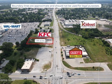 Prime commercial development opportunity in southwest Joplin! on Schifferdecker Golf Course in Missouri - for sale on GolfHomes.com, golf home, golf lot