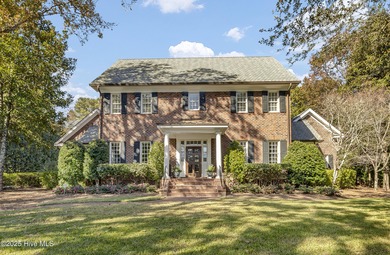 Gorgeous custom-built brick home on a 0.71 acre lot on fairway on Country Club of Landfall in North Carolina - for sale on GolfHomes.com, golf home, golf lot