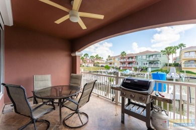 Waterfront Luxury with Private Boat Lift! Enjoy direct access to on South Padre Island Golf Club in Texas - for sale on GolfHomes.com, golf home, golf lot