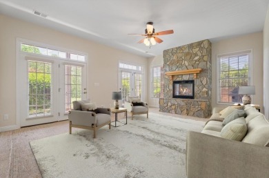 Stately and Elegant this custom All-Brick home boasts one owner on Woodfin Ridge Golf Club in South Carolina - for sale on GolfHomes.com, golf home, golf lot