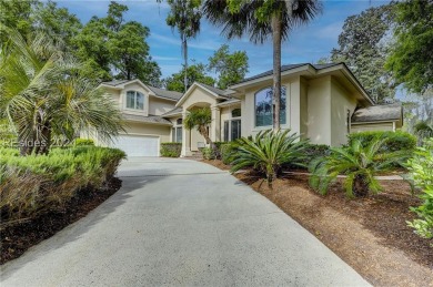 Exceptional Leamington home offering 5 bedrooms, 5.5 baths on Palmetto Dunes Golf Course and Resort in South Carolina - for sale on GolfHomes.com, golf home, golf lot