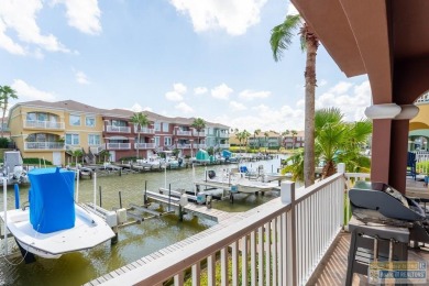 Waterfront Luxury with Private Boat Lift! Enjoy direct access to on South Padre Island Golf Club in Texas - for sale on GolfHomes.com, golf home, golf lot