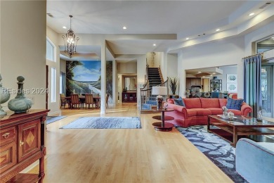Exceptional Leamington home offering 5 bedrooms, 5.5 baths on Palmetto Dunes Golf Course and Resort in South Carolina - for sale on GolfHomes.com, golf home, golf lot