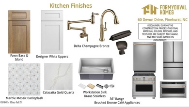 One of a kind, NEW CONSTRUCTION by local builders, Formyduval on Pinewild Country Club of Pinehurst in North Carolina - for sale on GolfHomes.com, golf home, golf lot