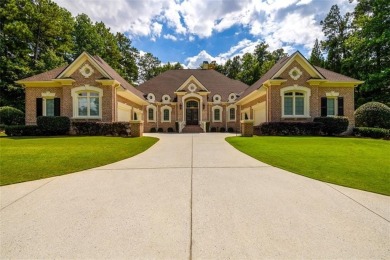Stunning Ranch-Style Abode with distinctive style, lux and on TPC At Sugarloaf Golf Club in Georgia - for sale on GolfHomes.com, golf home, golf lot