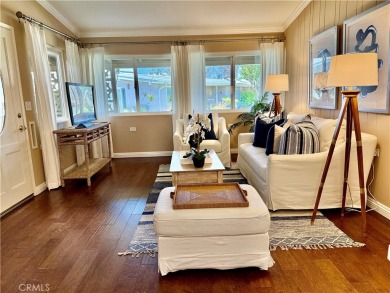 This elegant 2 bedroom one bathroom home is located in a serene on Leisure World Seal Beach Golf Course in California - for sale on GolfHomes.com, golf home, golf lot