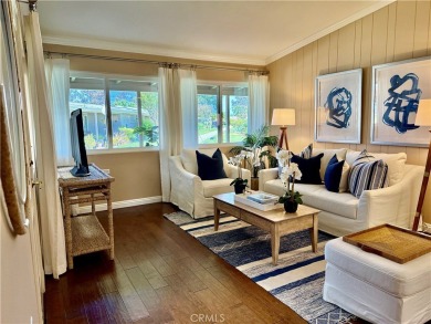 This elegant 2 bedroom one bathroom home is located in a serene on Leisure World Seal Beach Golf Course in California - for sale on GolfHomes.com, golf home, golf lot