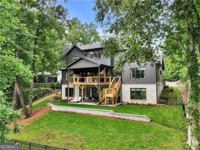 This Beautiful Custom Home with unique floor plan is situated on on Indian Hills Country Club in Georgia - for sale on GolfHomes.com, golf home, golf lot