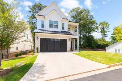 Welcome home to this charming 4-Bedroom Golf Villa with sweeping on City Club Marietta in Georgia - for sale on GolfHomes.com, golf home, golf lot