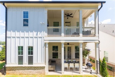 Welcome home to this charming 4-Bedroom Golf Villa with sweeping on City Club Marietta in Georgia - for sale on GolfHomes.com, golf home, golf lot