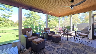 Fabulous updated home overlooking the first Fairway of on Greenbrier Golf and Country Club in Kentucky - for sale on GolfHomes.com, golf home, golf lot