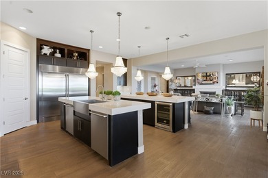 Located in the exclusive guard-gated Southern Highlands Golf on Southern Highlands Golf Club in Nevada - for sale on GolfHomes.com, golf home, golf lot