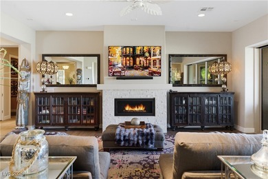 Located in the exclusive guard-gated Southern Highlands Golf on Southern Highlands Golf Club in Nevada - for sale on GolfHomes.com, golf home, golf lot