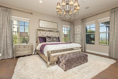 Located in the exclusive guard-gated Southern Highlands Golf on Southern Highlands Golf Club in Nevada - for sale on GolfHomes.com, golf home, golf lot