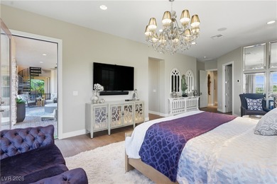 Located in the exclusive guard-gated Southern Highlands Golf on Southern Highlands Golf Club in Nevada - for sale on GolfHomes.com, golf home, golf lot