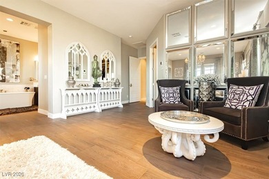 Located in the exclusive guard-gated Southern Highlands Golf on Southern Highlands Golf Club in Nevada - for sale on GolfHomes.com, golf home, golf lot