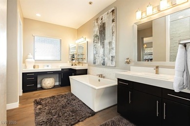 Located in the exclusive guard-gated Southern Highlands Golf on Southern Highlands Golf Club in Nevada - for sale on GolfHomes.com, golf home, golf lot