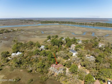 Discover your own peaceful hideaway in the woods on Fripp on Ocean Point Golf Links in South Carolina - for sale on GolfHomes.com, golf home, golf lot