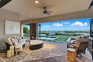 Located in the exclusive guard-gated Southern Highlands Golf on Southern Highlands Golf Club in Nevada - for sale on GolfHomes.com, golf home, golf lot