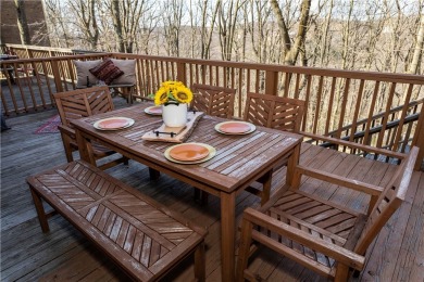 Welcome to this stunningly remodeled, fully furnished 4-bedroom on Seven Springs Mountain Resort in Pennsylvania - for sale on GolfHomes.com, golf home, golf lot