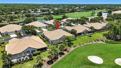 This 2-bedroom plus den villa offers sweeping golf course views on Estero Country Club in Florida - for sale on GolfHomes.com, golf home, golf lot