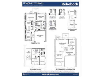 Gemcraft Homes New Construction offering a Custom Rehoboth A on Captains Cove Golf and Yacht Club in Virginia - for sale on GolfHomes.com, golf home, golf lot