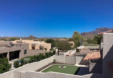Spacious furnished townhome in the hidden gem of Fairway Views on Gold Canyon Golf Resort - Sidewinder in Arizona - for sale on GolfHomes.com, golf home, golf lot