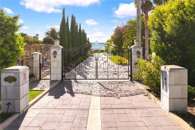 Discover an extraordinary Italian villa that redefines coastal on Los Verdes Golf Course in California - for sale on GolfHomes.com, golf home, golf lot