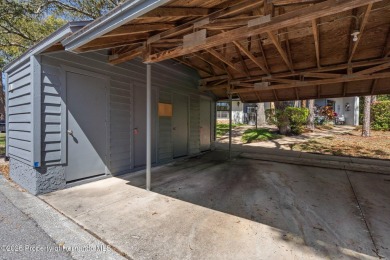 Completely FURNISHED and ready to move in. This villa is perfect on Timber Pines Golf Course in Florida - for sale on GolfHomes.com, golf home, golf lot