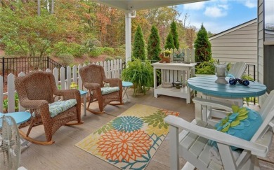 DUNWOODY Model  Covered front porch with brick elevation.  This on Chateau Elan Golf Club  in Georgia - for sale on GolfHomes.com, golf home, golf lot