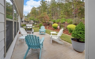 DUNWOODY Model  Covered front porch with brick elevation.  This on Chateau Elan Golf Club  in Georgia - for sale on GolfHomes.com, golf home, golf lot