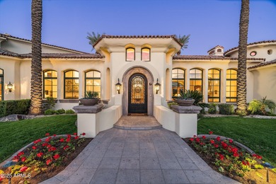 Perfectly positioned on a beautiful private lot within the gated on Camelback Golf Club in Arizona - for sale on GolfHomes.com, golf home, golf lot