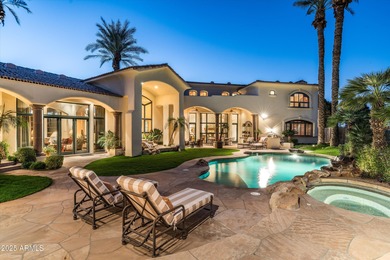 Perfectly positioned on a beautiful private lot within the gated on Camelback Golf Club in Arizona - for sale on GolfHomes.com, golf home, golf lot