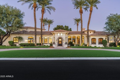 Perfectly positioned on a beautiful private lot within the gated on Camelback Golf Club in Arizona - for sale on GolfHomes.com, golf home, golf lot