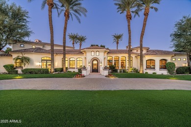 Perfectly positioned on a beautiful private lot within the gated on Camelback Golf Club in Arizona - for sale on GolfHomes.com, golf home, golf lot