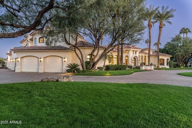 Perfectly positioned on a beautiful private lot within the gated on Camelback Golf Club in Arizona - for sale on GolfHomes.com, golf home, golf lot