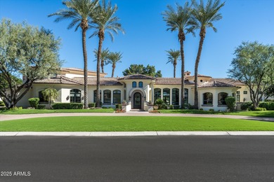 Perfectly positioned on a beautiful private lot within the gated on Camelback Golf Club in Arizona - for sale on GolfHomes.com, golf home, golf lot