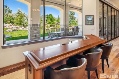 Unobstructed views of Montreux's #1 & #2 fairways & the snow on  in Nevada - for sale on GolfHomes.com, golf home, golf lot