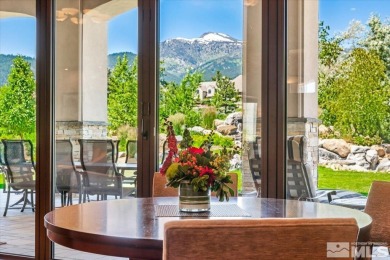Unobstructed views of Montreux's #1 & #2 fairways & the snow on  in Nevada - for sale on GolfHomes.com, golf home, golf lot