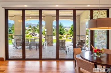 Unobstructed views of Montreux's #1 & #2 fairways & the snow on  in Nevada - for sale on GolfHomes.com, golf home, golf lot