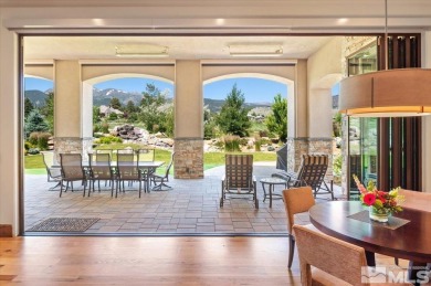 Unobstructed views of Montreux's #1 & #2 fairways & the snow on  in Nevada - for sale on GolfHomes.com, golf home, golf lot