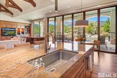 Unobstructed views of Montreux's #1 & #2 fairways & the snow on  in Nevada - for sale on GolfHomes.com, golf home, golf lot