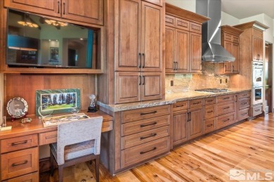 Unobstructed views of Montreux's #1 & #2 fairways & the snow on  in Nevada - for sale on GolfHomes.com, golf home, golf lot