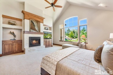 Unobstructed views of Montreux's #1 & #2 fairways & the snow on  in Nevada - for sale on GolfHomes.com, golf home, golf lot